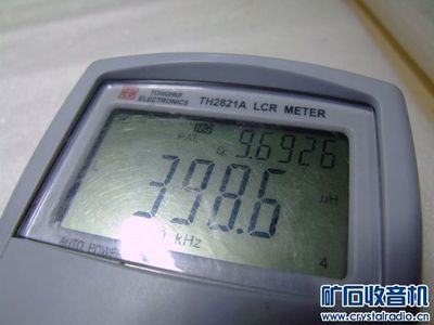 350元/包郵 同惠TONGHUI TH2821A 便攜式手持?jǐn)?shù)字電橋LCR 一個 - 〓器材友情交換〓 - 礦石收音機(jī)論壇
